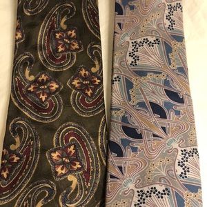 Liberty of London/ Liberty @ Harrods 100% Silk Ties (2)
